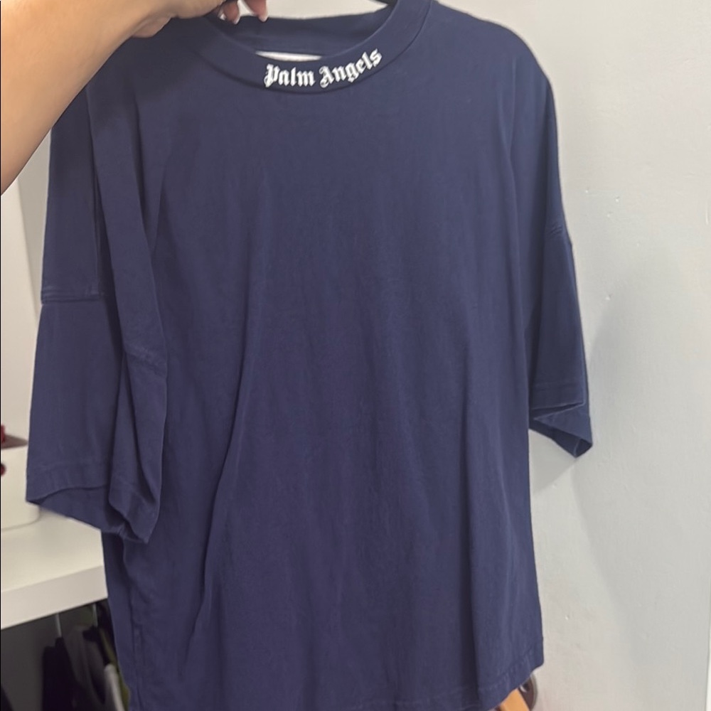 Palm Angels Dark Blue Tee
